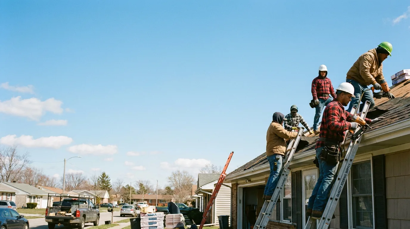 Roofing in Riverton, IL near me